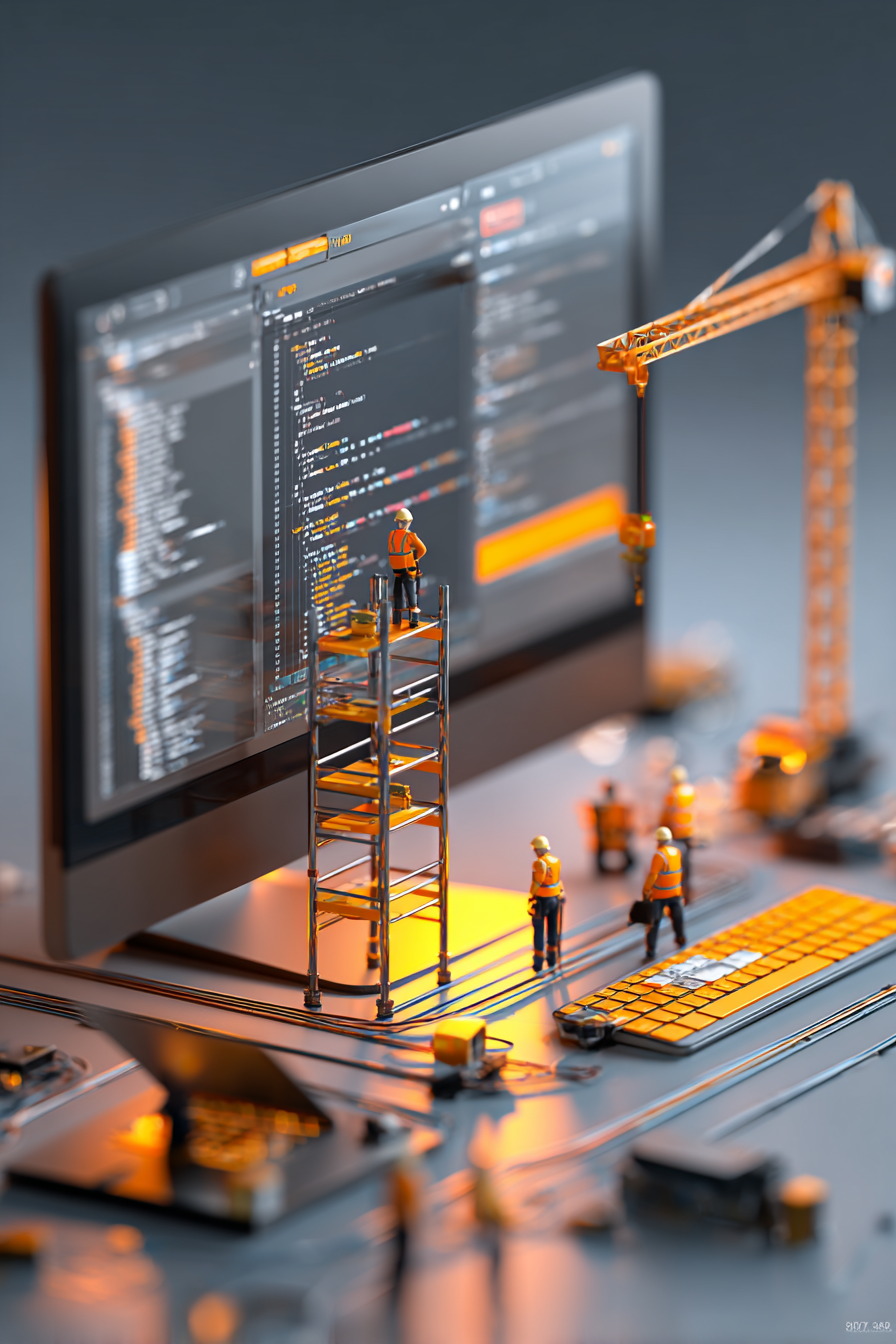 Webseiten Baustelle 